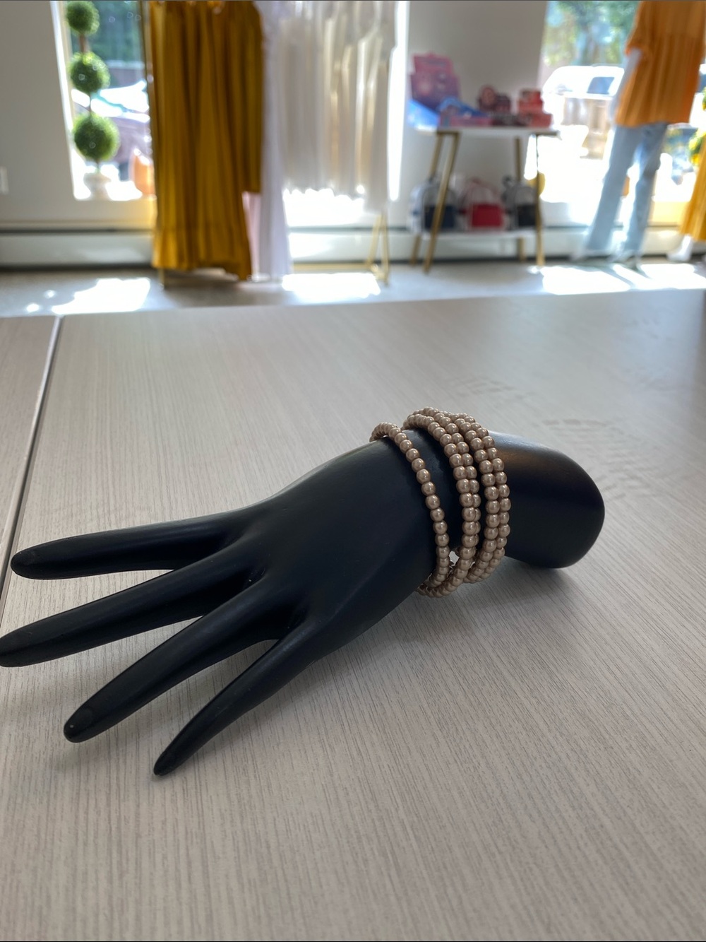Pearl style bracelet